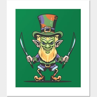 Combat Leprechaun Posters and Art